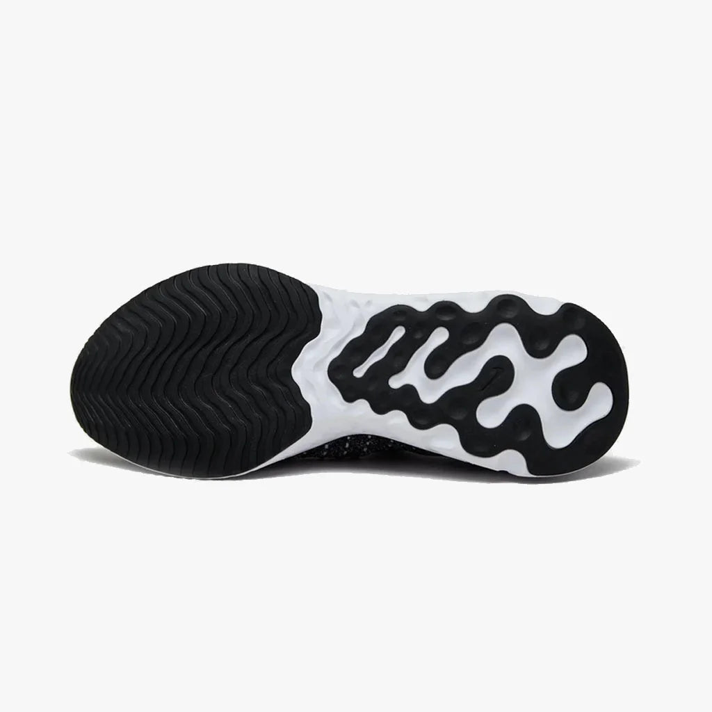 Nike React Phantom Run Flyknit 2 Carbon Black White Blend - CJ0277-003-LUXSUPPLY
