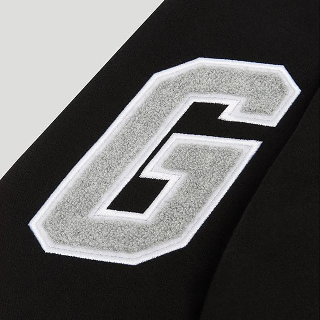 Geedup Team Logo Hoodie Black Grey Monochrome - LUXSUPPLY