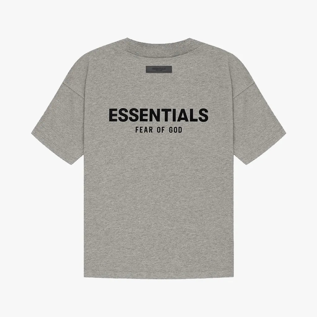 Fear of God Essentials T-Shirt Dark Oatmeal - -LUXSUPPLY