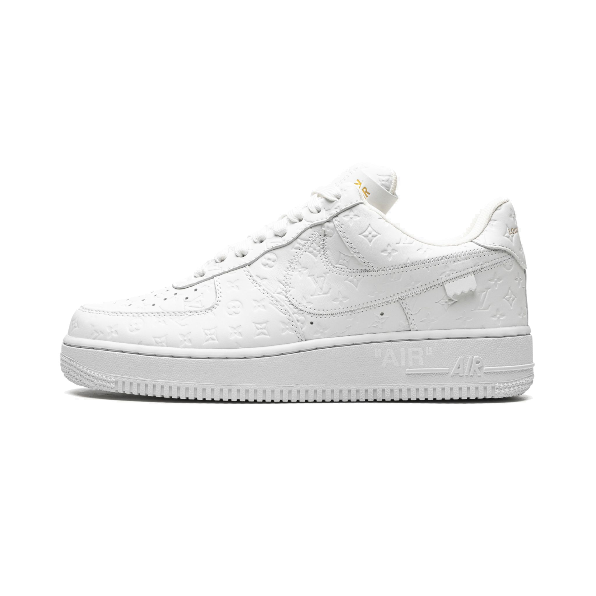 Nike Louis Vuitton Air Force 1 Low Virgil Abloh - White/White Shoes - Size 11 - White / White